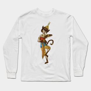 Siamese Cat Thai Dancer Girl MONSTER GIRLS Series I Long Sleeve T-Shirt